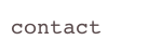 contact
